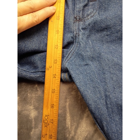 Wrangler Mens 40x34 Original Fit Cowboy Cut Blue Denim Jeans - Picture 3 of 9